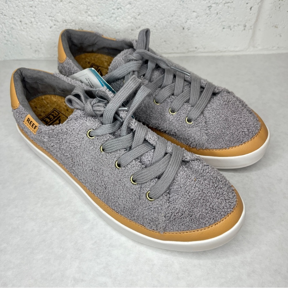 Reef Cushion Sunset Sneaker Shoe Womens Size 7.5 Gray NWT
